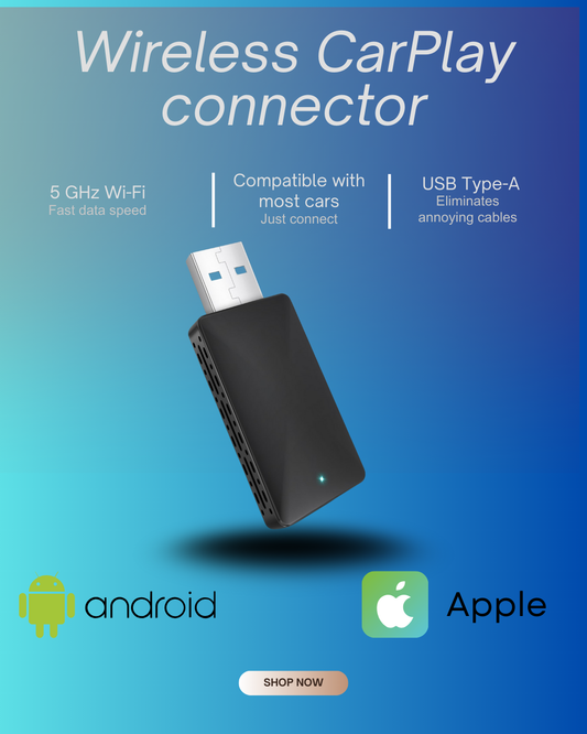 Universal Car Adapter: CarPlay & Android Auto, Easy Plug & Play